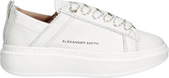 Alexander Smith Wembley Sneakers - Dames - Sneakers - Wit - 40 EU - Leer - Schoenen
