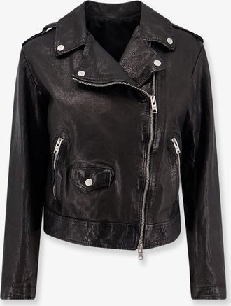 DFour Giubbino in Pelle Naturale Washed - DFOUR - gender_Woman