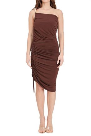 Simona Corsellini Stretch Dress - Brown