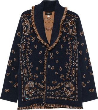 Alanui Paisley-jacquard Cardigan