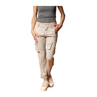 Mason's Dames, Broeken, Beige, Maat: 3XS Modal