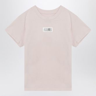 Maison Margiela Pink Numeric Cotton T Shirt