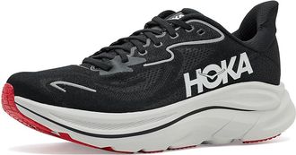 Hoka One One Clifton 10 Mens Shoes Black/Silver : 11.5 D - Medium