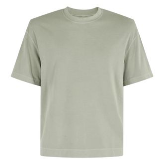 Circolo 1901 T-Shirts, male, Green, M, Off White Jersey T-Shirt Short Sleeve