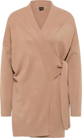 Dreimaster Dreimaster Vest Dames donker zand