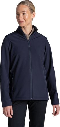 Craghoppers Dames Expert Basecamp II Softshell Jacket (Donker Navy)