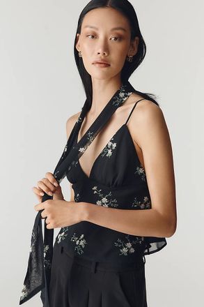 Maeve Clara Scarf-Neck Cami