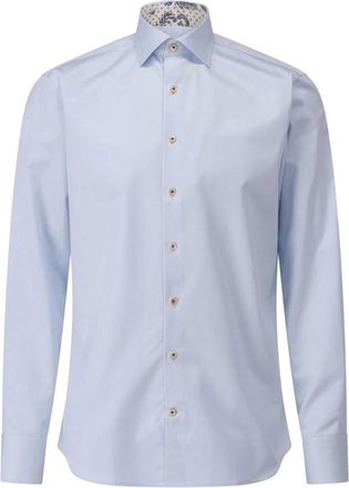 Stenströms Heren, Overhemden, Blauw, Maat: 2XL Katoen