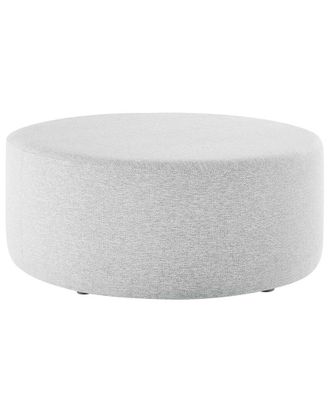 ModWay Callum Large 38in Round Woven Heathered Ottoman