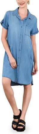 BILLY T Denim Shirtdress at Nordstrom, Size X-Small