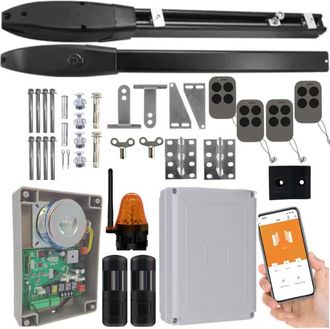 OEM Autorradio De Doble Hoja De300wifi 2x3m 400kg Fotoc&eacute;lulas L&aacute;mpara 4xcontrol Remoto