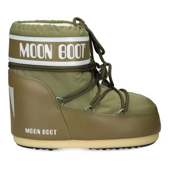 Moon Boot Winter Boots, female, Green, 6 UK, Icon Low