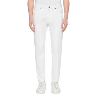 Dondup Heren, Broeken, Wit, Maat: W29 Katoen