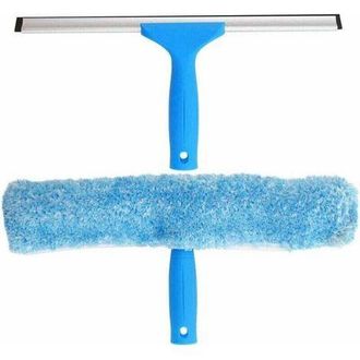 OEM Limpiacristales Profesional Con Cepillo De Microfibra, 30 Cm De Ancho