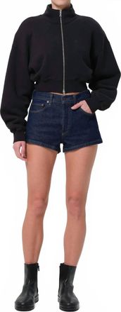 A Gold E Ridley High Rise Short In Reissue