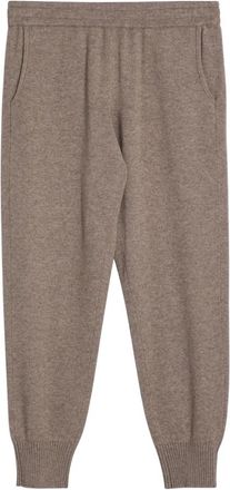 Brunello Cucinelli Joggingbroek voor actieve levensstijl - Dames - Sweatpants - Bruin - S - Broeken