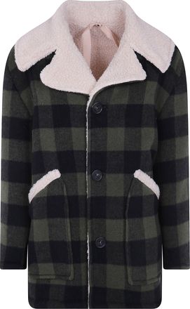 N&deg;21 Jacket Wool Plaid Fabric Outwear Jacket