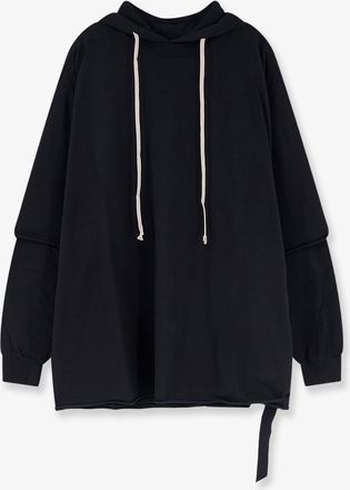 Rick Owens Felpa Tommy Hustle in cotone - DRKSHDW - gender_Man