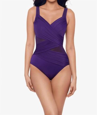 Miraclesuit Madero One-Piece Swimsuit In Mulberry