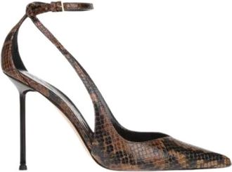 Ninalilou Decollet&egrave; Helen - Dames - Pumps - Bruin - 37 EU - Leer - Schoenen