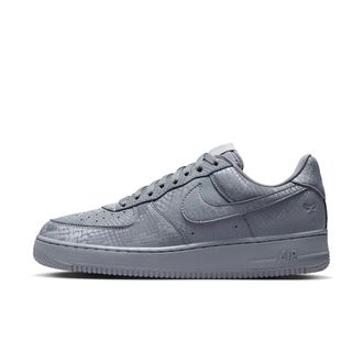 Nike Mens Kobe Air Force 1 Low Shoes in Grey | IB0018-004
