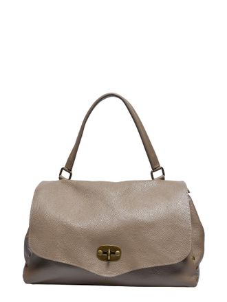 Anna Luchini Beige Rundleer Tas