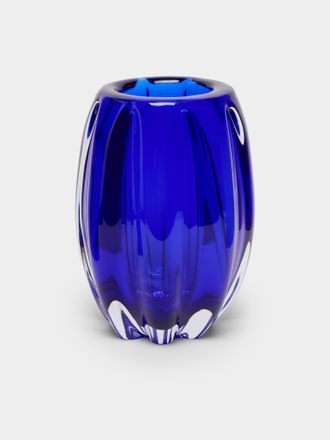 Yali Glass Fiori Uovo Hand-Blown Murano Glass Vase (10.5in/27cm)