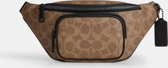 Coach Travis Belt Bag 30 In Signature Canvas