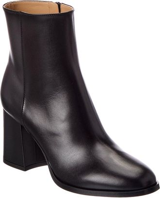 Valentino Vlogo 75 Leather Bootie