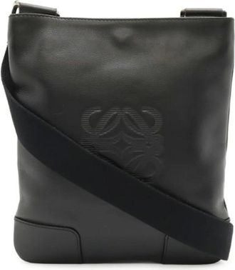 Loewe unisex, Pre-owned, Zwart, Maat: ONE Size Leer