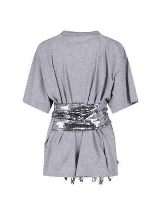 Maison Margiela Womens T-Shirts And Polos Grey Cotton