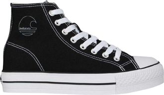 SoulCal&Co SoulCal Hoge canvas sneakers met plateauzool voor dames (Zwart, Wit)