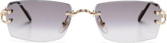 Cartier Occhiali da sole Signature C de Cartier - Oro