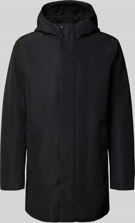 Geox Regular Fit Parka mit Kapuze Modell DORAY in Black, Größe 48