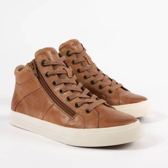Taos Womens Winner Sneaker In Caramel