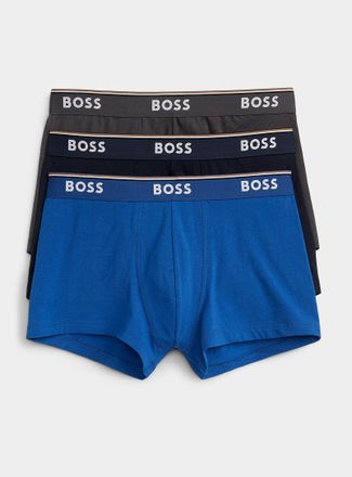 BOSS Mens 2 BOSS essential trunks Cotton 3-pack