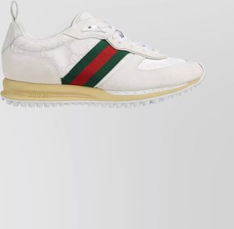 Gucci motion sneaker with adjustable ankle strap