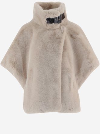 Pinko Pinko Aspen stoffen cape met bonteffect