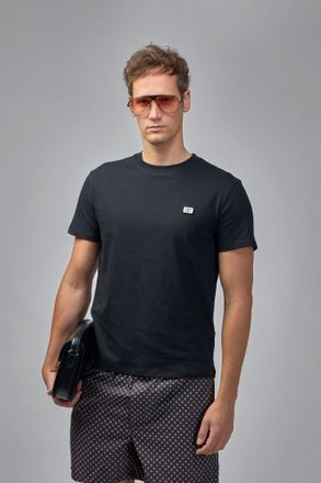 Valentino Cotton T-shirt With Vlogo Patch