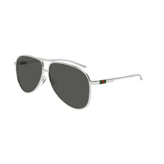 Gucci Authentieke Stijlvolle Zonnebril- Premium Kwaliteit! - Heren - Zonnebrillen - Grijs - 62 MM - Accessoires