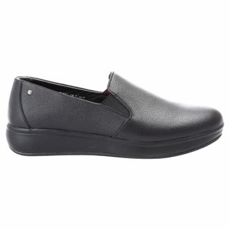 Joya Clara SR Leather Womens Slip On Shoes - Black - Size:UK 6.5