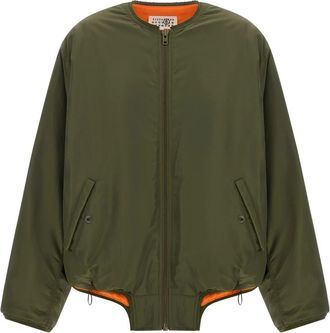 Maison Margiela Sportjas - Dames - Bomber jackets - Groen - XS - Jassen