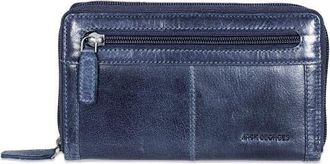 Jack Georges Voyager Large Zip-Around Travel Wallet in Navy at Nordstrom