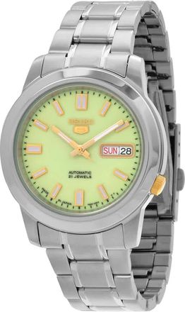 Seiko Series 5 Automatic Green Dial Mens Watch SNKK19J1