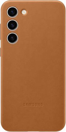 Samsung Funda De Cuero Color Camel Para Samsung Ef-vs916la S23+ S916