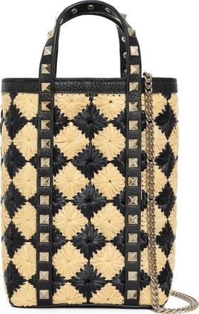 Valentino Garavani Borsa Rockstud mini - Toni neutri