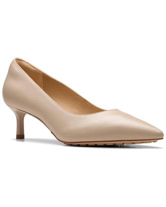Clarks Adela Court Leather Pump