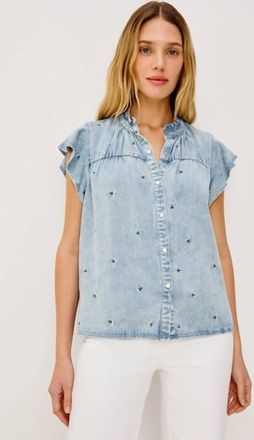 Rails Ruthie Top In Ivory Carnations