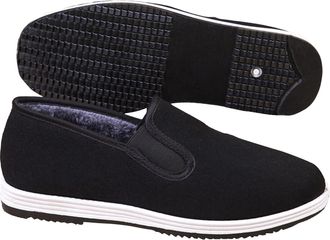 Generic Slip On Ankle Boots for Mens Winter Fleece Lined Thickened Warm Shoes Casual Comfortable Lightweight Snow Boots Outdoor Non Slip Sole Walking Shoes fo