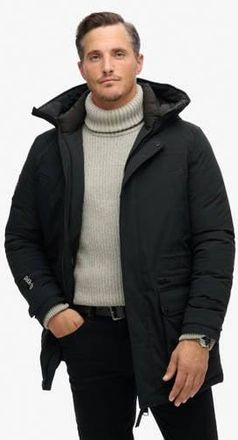 Superdry parka zwart